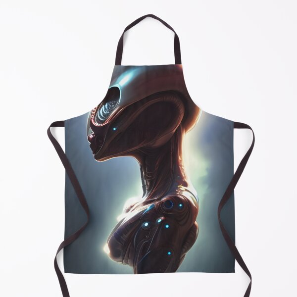 Item preview, Dark alien portrait designed and sold by brandway.