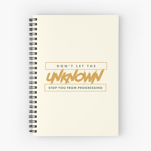 Item preview, Don't let the Unknown stop you from progressing designed and sold by HannahWileyy.