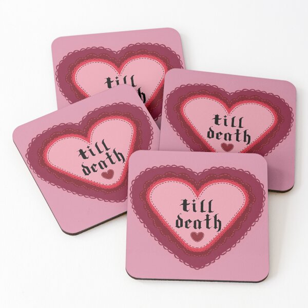 Item preview, Till death heart designed and sold by Phoebedeeart.