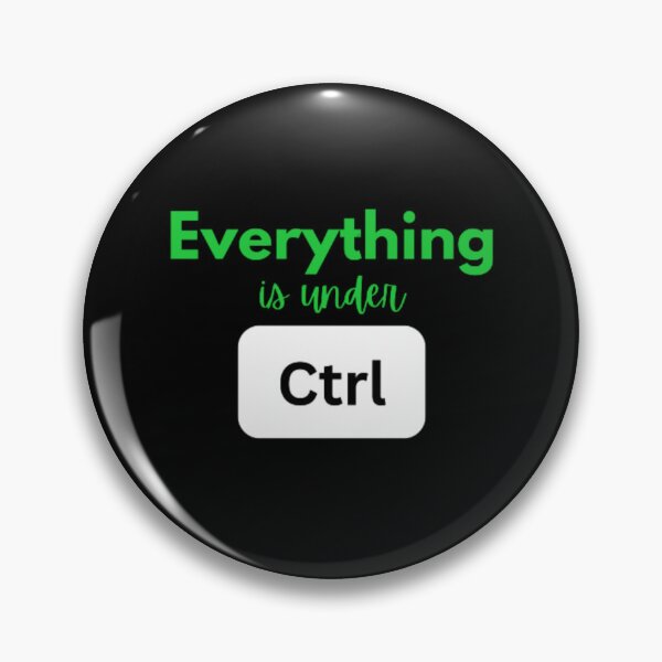 Item preview, Everything is under control ctrl designed and sold by TeePassion.