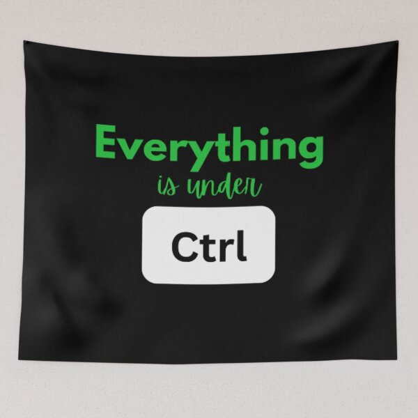 Item preview, Everything is under control ctrl designed and sold by TeePassion.