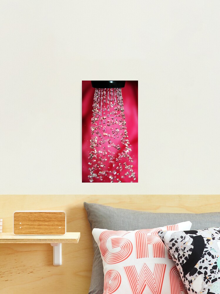Thumbnail 2 of 3, Photographic Print, Pink Shower designed and sold by idnurse41.