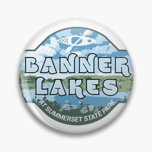 Item preview, Banner Lakes at Summerset State Park designed and sold by NaomiFriend.