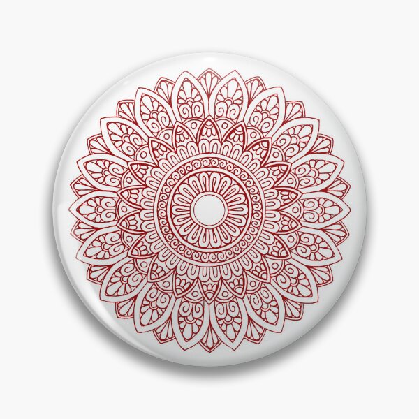 Item preview, Mandala (red) designed and sold by Calen  Picard-Carroll.