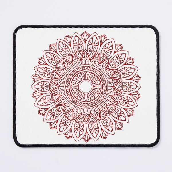 Item preview, Mandala (red) designed and sold by Calen  Picard-Carroll.