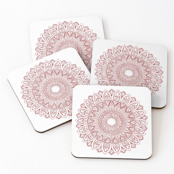 Item preview, Mandala (red) designed and sold by Calen  Picard-Carroll.