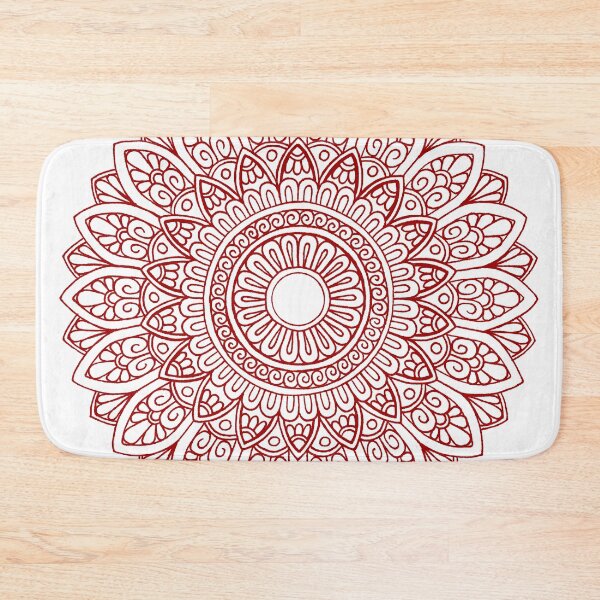 Item preview, Mandala (red) designed and sold by Calen  Picard-Carroll.