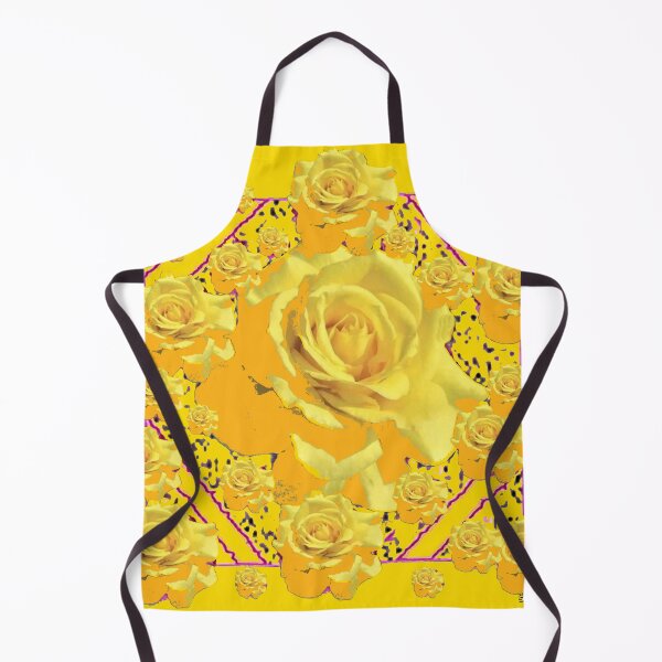 Item preview, ABSTRACTED YELLOW GARDEN ROSES MODERN ART designed and sold by sharlesart.