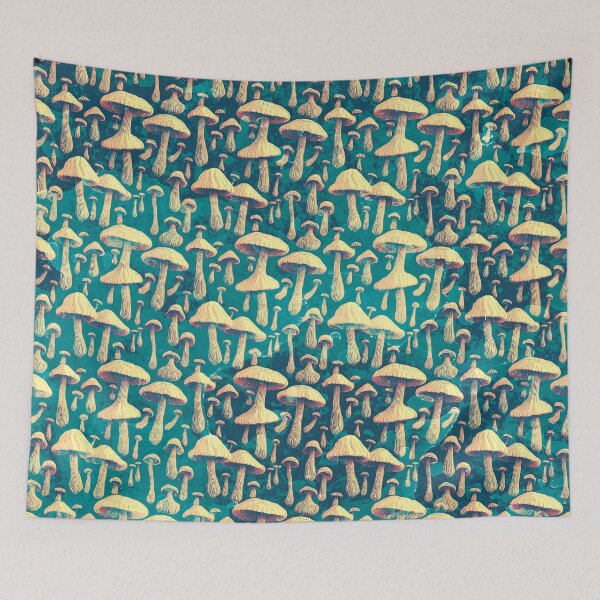 Item preview, Psychedelic Mushroom Pattern designed and sold by johnmcmullin89.
