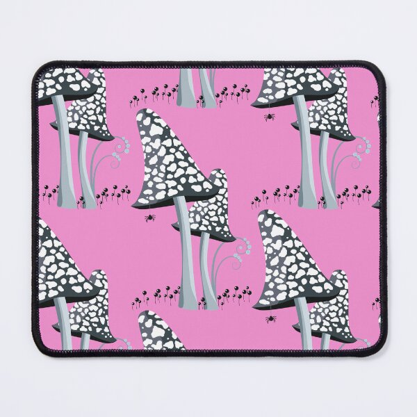 Item preview, Black fly agarics designed and sold by Alex Blud.