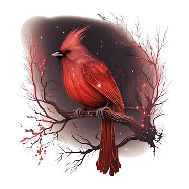 Red Magical Bird