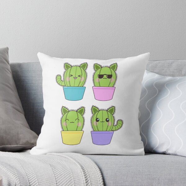Item preview, Catcus Party on white designed and sold by QuirkyCatz.