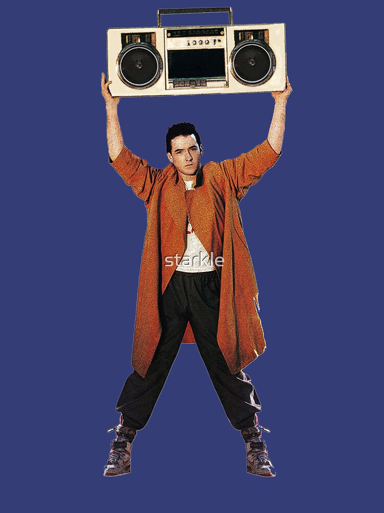 "SAY ANYTHING John Cusack holds up a boombox boom box Lloyd Dobler and