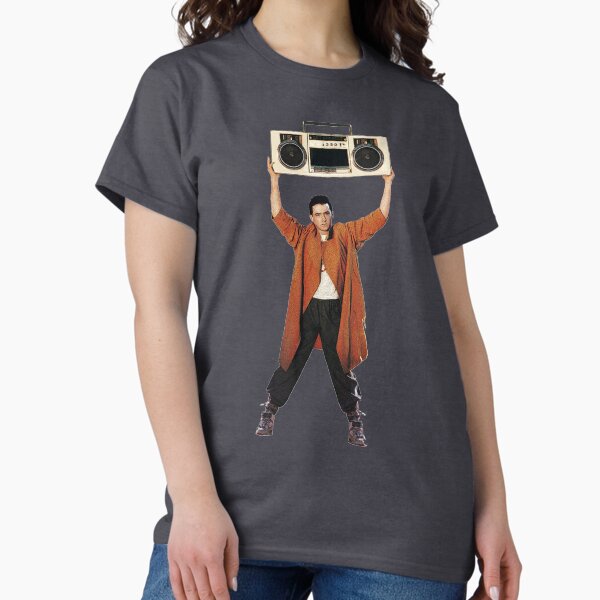 Item preview, SAY ANYTHING John Cusack holds up a boombox boom box Lloyd Dobler and Diane Court Ione Skye Peter Gabriel In Your Eyes iconic moment 1989 movie movies film 80s  stereo  designed and sold by starkle.