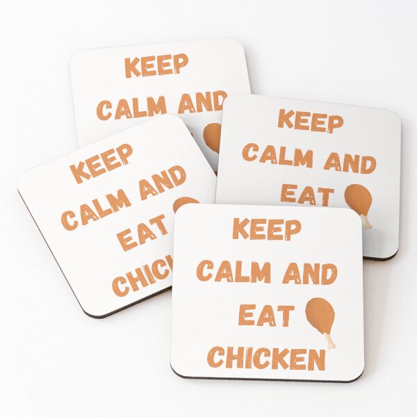Artikelvorschau, keep Calm And Eat Chicken entworfen und verkauft von Simo0455.