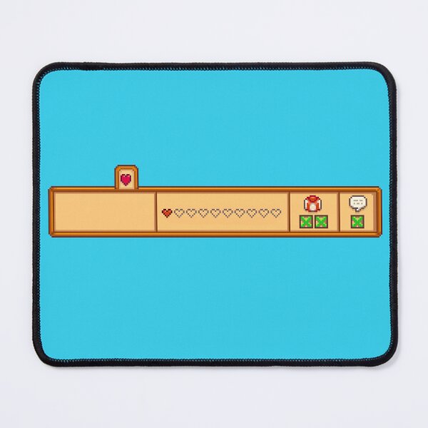 Item preview, Stardew Valley Relationship Bar 1 heart 2 present 1 talk designed and sold by aiya-pixels.