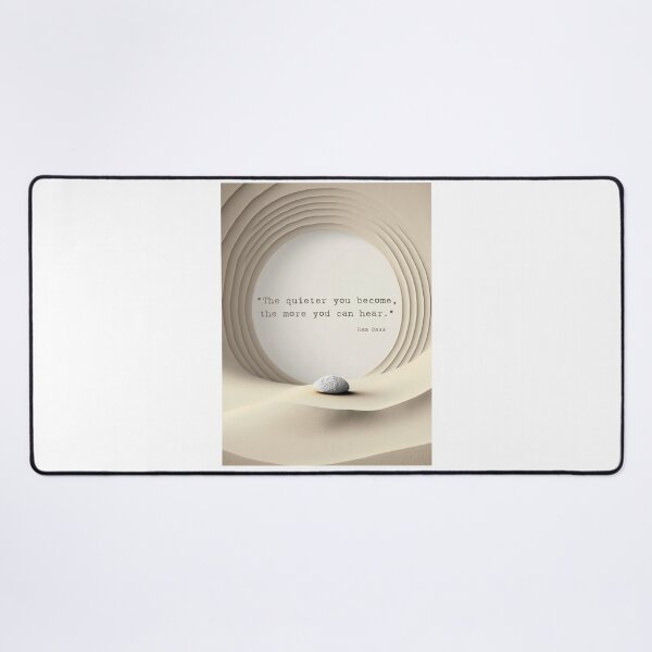 Item preview, The quieter you become, the more you can hear, Ram Dass, Yoga designed and sold by VisualVibesVV.