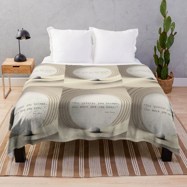 Item preview, The quieter you become, the more you can hear, Ram Dass, Yoga designed and sold by VisualVibesVV.