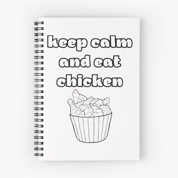 Item preview, keep Calm And Eat Chicken designed and sold by Simo0455.