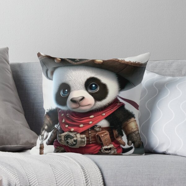 Item preview, Red Pirate Panda designed and sold by KoalaChicStudio.