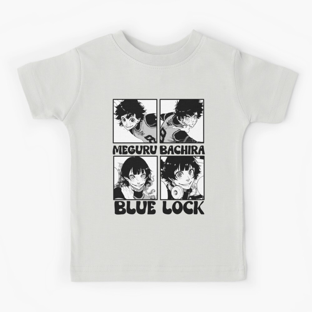 Meguru Bachira T-shirt Blue lock Kunigami,Rin Itoshi,Nagi Anime