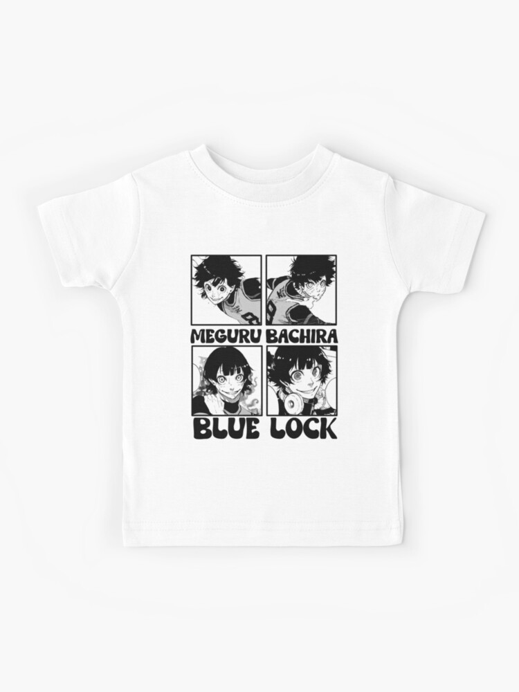 Meguru Bachira T-shirt Blue lock Kunigami,Rin Itoshi,Nagi Anime