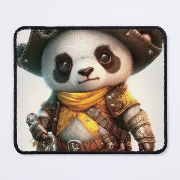 Item preview, Yellow Pirate Panda designed and sold by KoalaChicStudio.