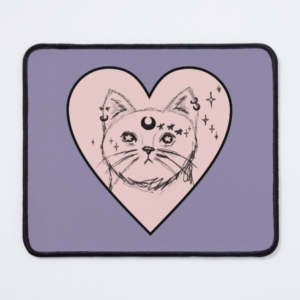 Item preview, mystic cat doodle designed and sold by hgrasel.