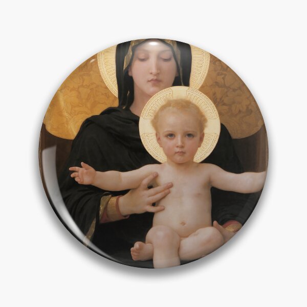 Item preview, William-Adolphe Bouguereau   Virgin and Child designed and sold by TeeARTHY.