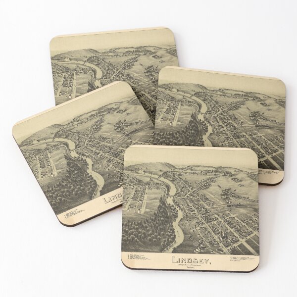 Item preview, Lindsey, Pennsylvania (1895) designed and sold by allhistory.