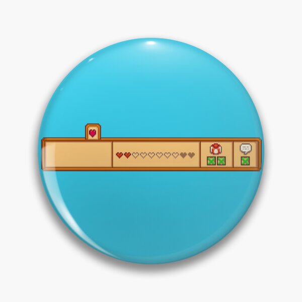 Artikelvorschau, Stardew Valley Relationship Bar 2 Freund 2 anwesend 1 Gespräch entworfen und verkauft von aiya-pixels.