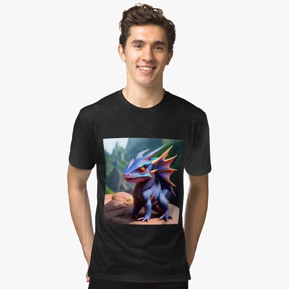 Item preview, Tri-blend T-Shirt designed and sold by dragynrain.
