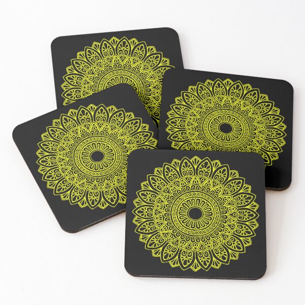 Item preview, Mandala (yellow) designed and sold by Calen  Picard-Carroll.