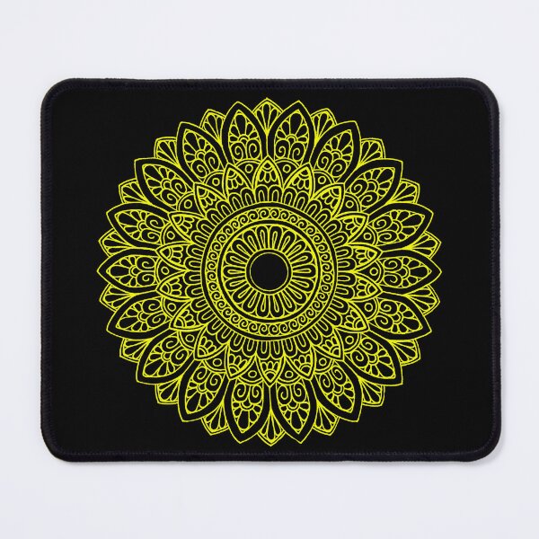 Item preview, Mandala (yellow) designed and sold by Calen Picard-Carroll.