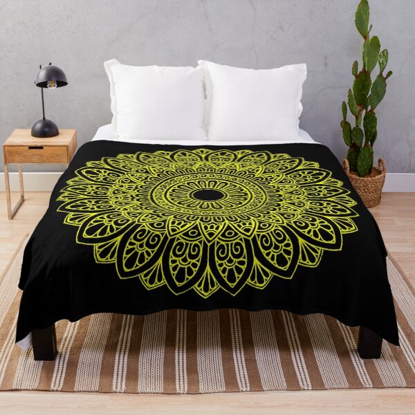 Item preview, Mandala (yellow) designed and sold by Calen Picard-Carroll.