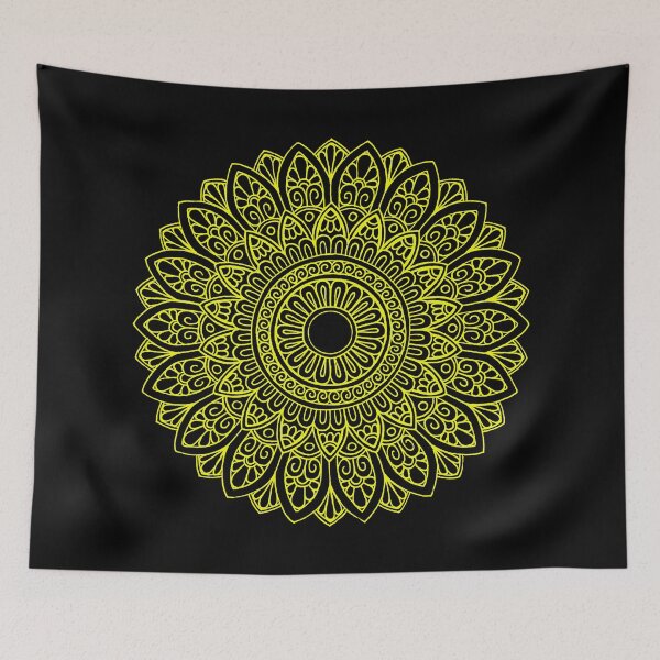 Item preview, Mandala (yellow) designed and sold by Calen  Picard-Carroll.