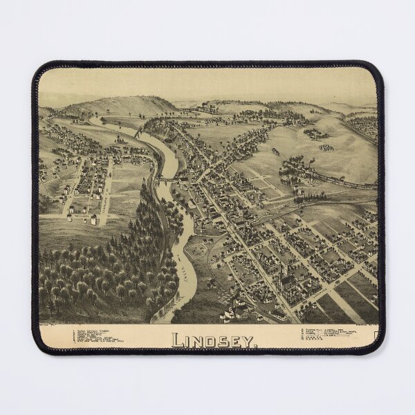 Item preview, Lindsey, Pennsylvania (1895) designed and sold by allhistory.