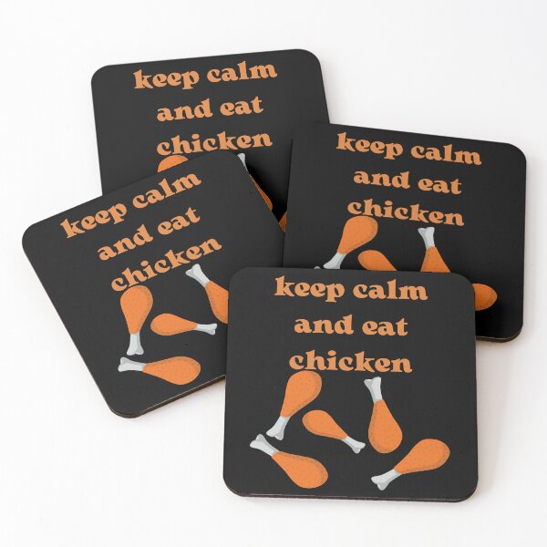 Item preview, keep Calm And Eat Chicken designed and sold by Simo0455.