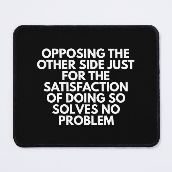 Item preview, Opposing the other side in white designed and sold by Politics-Corner.