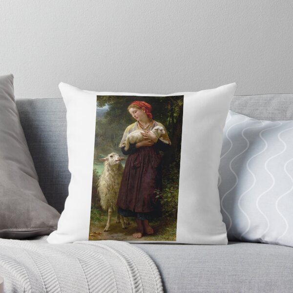 Item preview,  William-Adolphe Bouguereau  L’agneau Nouveau-Né The Newborn Lamb  designed and sold by TeeARTHY.