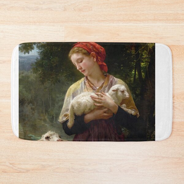 Item preview,  William-Adolphe Bouguereau  L’agneau Nouveau-Né The Newborn Lamb  designed and sold by TeeARTHY.