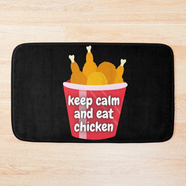 Artikelvorschau, keep Calm And Eat Chicken entworfen und verkauft von Simo0455.
