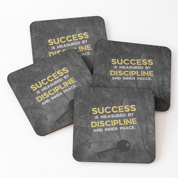 Item preview, Success Quote Motivational Quotes Discipline designed and sold by hiunlimit.
