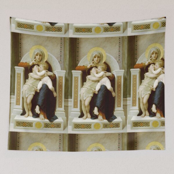 Item preview,   William-Adolphe Bouguereau    Madonna with child and John the Baptist  designed and sold by TeeARTHY.