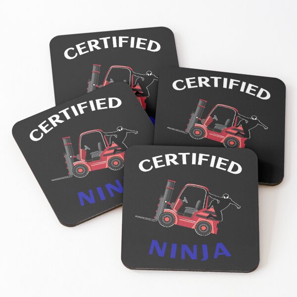 Item preview, Forklift Ninja Certified Forklift Ninja NFWRB designed and sold by TeamsterLife.