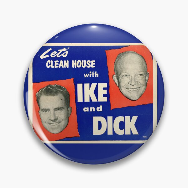 Item preview, Eisenhower campaign slogan designed and sold by holyplant.