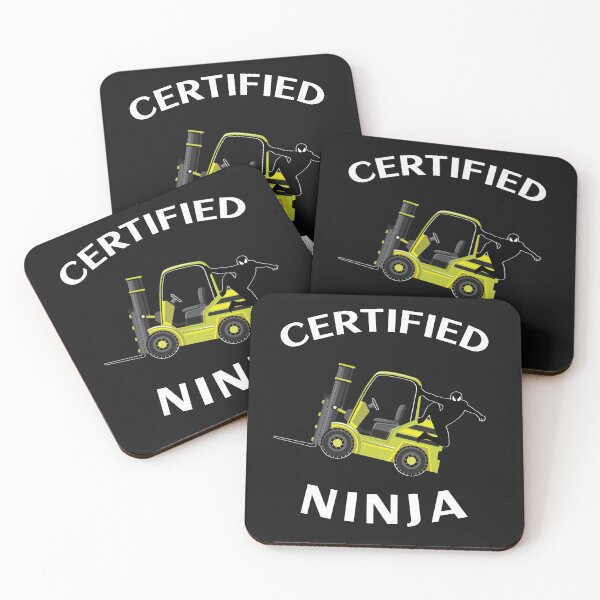 Item preview, Forklift Ninja Certified Forklift Ninja NFYW designed and sold by TeamsterLife.