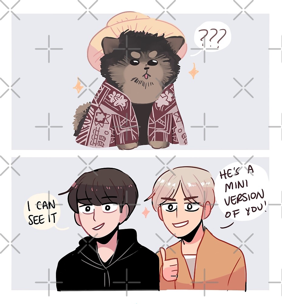 BTS YEONTAN IN JKS HAWAII MEME OUTFIT By Randomsplashes Redbubble