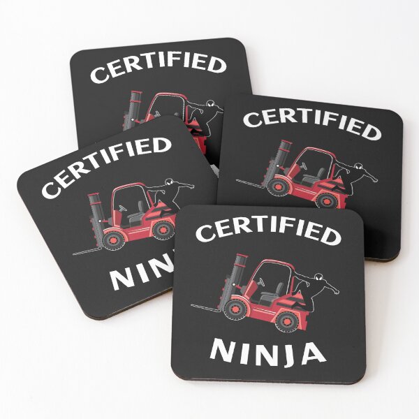 Item preview, Forklift Ninja Certified Forklift Ninja NFRW designed and sold by TeamsterLife.