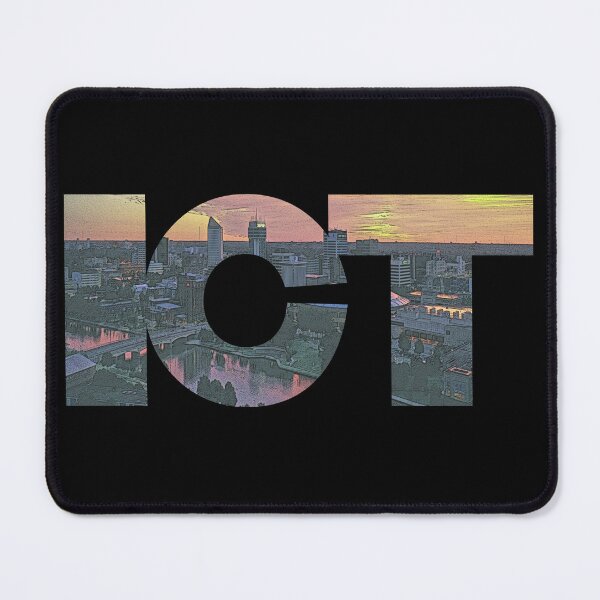 Item preview, Wichita, Kansas ICT Sunrise Cityscape designed and sold by CrabbyLobster.